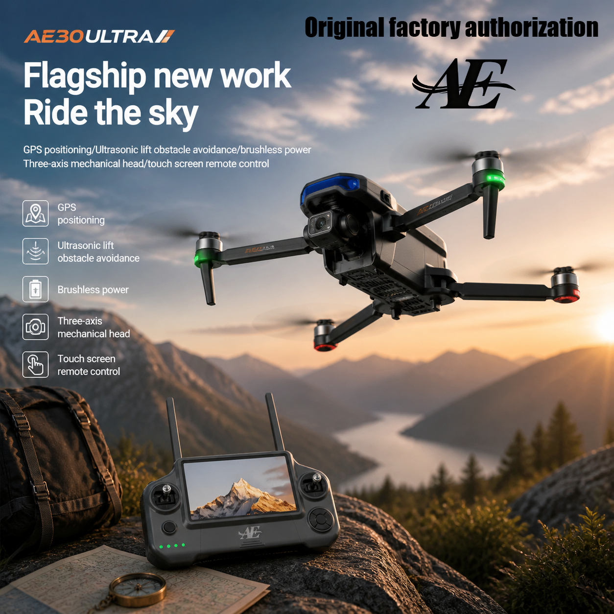 Fishing Gps - AE Ultra GPS Drone 4K Profesional