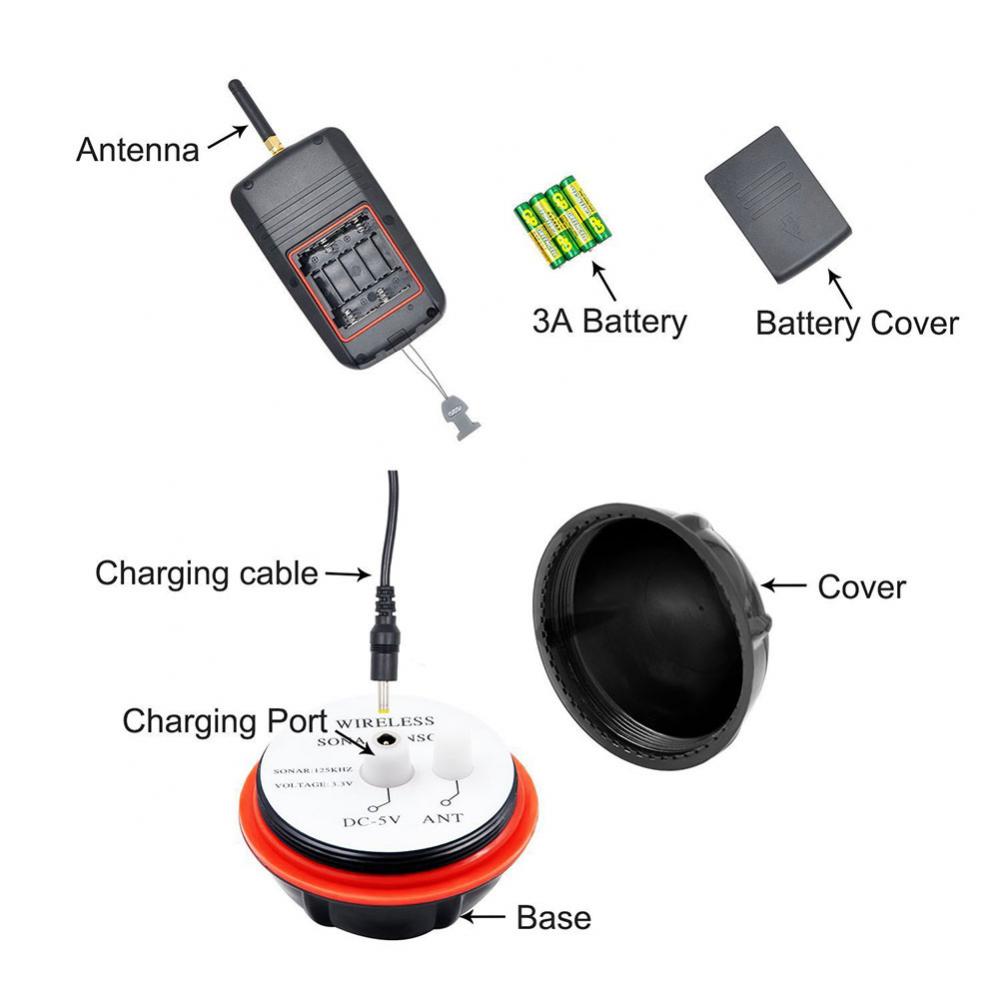Lake Sea Fishing Smart Portabl - Fishing Depth Finder ulasan dan harga