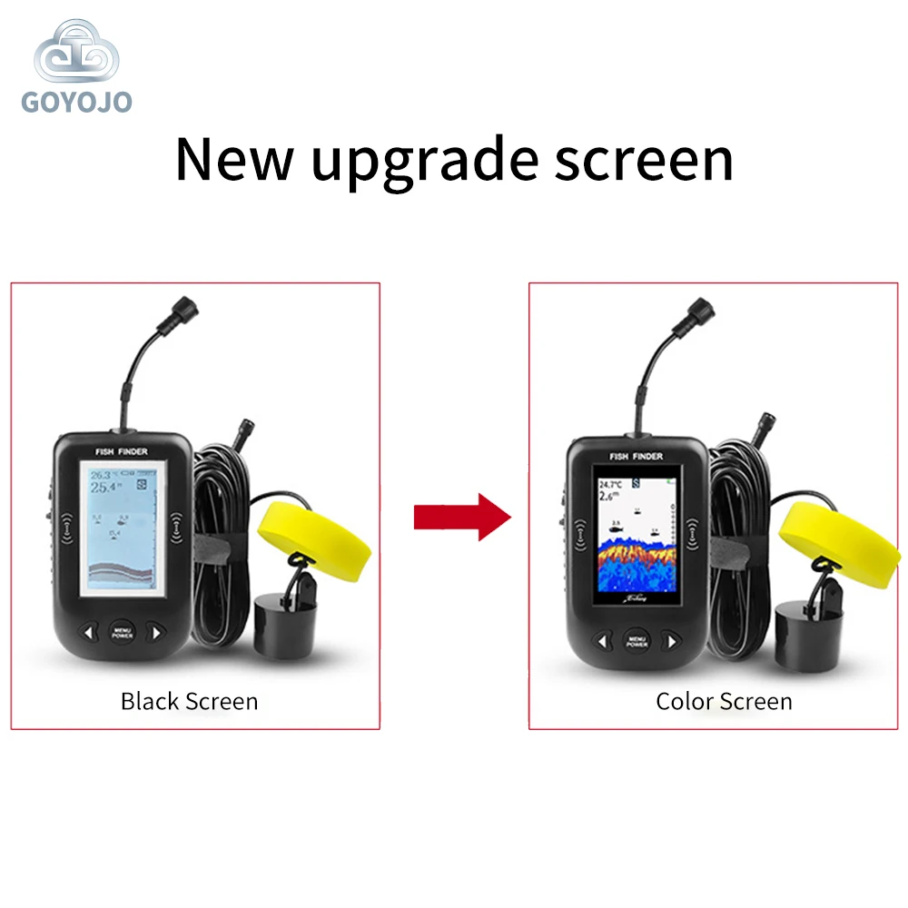 Fish Finder Sonar Wired Underw - Fishing Depth Finder ulasan dan harga