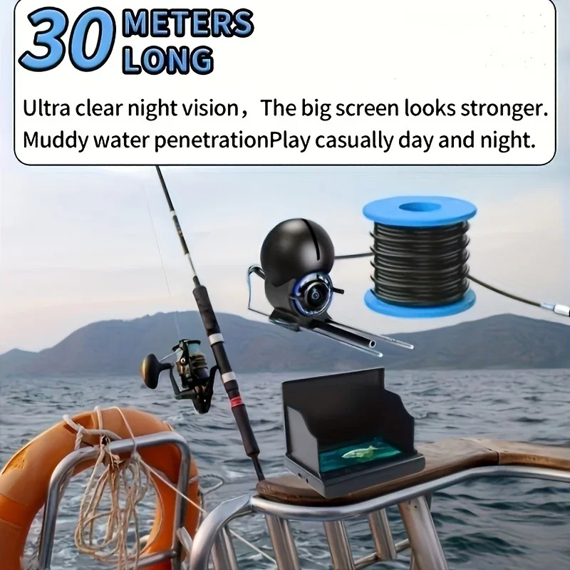 4.3 Inch/5 Inch Night Vision U - Fishing Camera ulasan dan harga